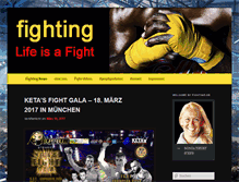 Tablet Screenshot of fighting.de